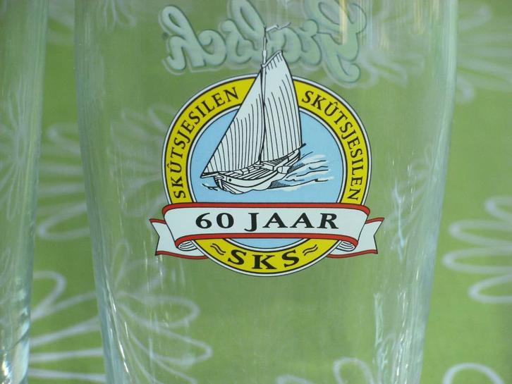 Grolsch - Skutsjensilen serie - 5 stuks, Verzamelen, Biermerken, Zo goed als nieuw, Glas of Glazen, Grolsch, Ophalen of Verzenden