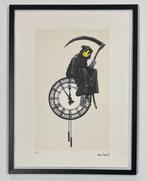 BANKSY : lithografie met certificaat, Antiek en Kunst, Ophalen of Verzenden