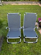 Lichtgewicht strandstoeltjes, Caravans en Kamperen, Kampeermeubelen, Ophalen, Zo goed als nieuw, Campingstoel