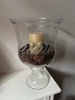 Groot Riviera Maison Windlicht - 22x35 cm, Overige materialen, 25 tot 50 cm, Wit, Ophalen of Verzenden