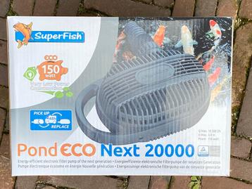 Superfish eco Next  20000 vijverpomp Trickle trommelfilter