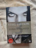 Stieg Larsson - Gerechtigheid, Boeken, Ophalen of Verzenden, Zo goed als nieuw