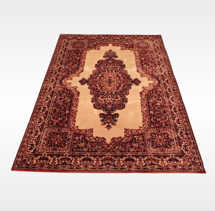 Vintage oosters vloerkleed classic Kirman medall 170x237cm, Huis en Inrichting, Stoffering | Tapijten en Kleden, Gebruikt, 150 tot 200 cm