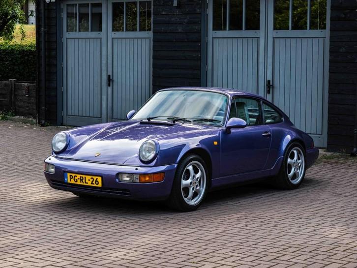 Porsche 964 Carrera 2 Coupe Violet Blue Metallic, Auto's, Porsche, Bedrijf, Overige modellen, Benzine, Coupé, Handgeschakeld, Geïmporteerd