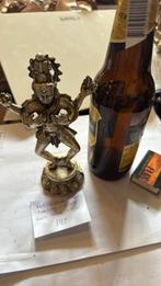 Verzilverde bronz dansing siea zuid india + 1960 14€, Antiek en Kunst, Ophalen of Verzenden