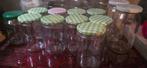 Vorrad potten glas en plastik, Ophalen of Verzenden, Gebruikt, Glas, Pot, Bus of Blik