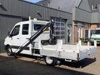 Mercedes-Benz Sprinter 514 CDI 140pk DC Laadkraan Hiab 017T, Auto's, Bestelauto's, Gebruikt, Bedrijf, Diesel, 6 stoelen