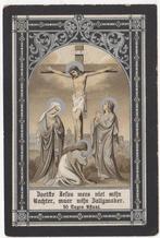 Johannes van den Boom 1842 Bergen op Zoom + 1907 Wouw, Verzamelen, Bidprentjes en Rouwkaarten, Verzenden