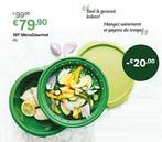 Nieuwe microgourmet van tupperware+gratis stoompotjes, Huis en Inrichting, Keuken | Tupperware, Ophalen of Verzenden, Nieuw, Overige typen