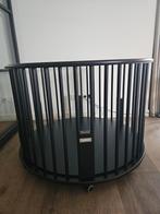 Bopita box mat zwart rond, Kinderen en Baby's, Boxen, Ophalen of Verzenden, Zo goed als nieuw, Rond, Boxkleed