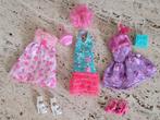 Barbie Fashionistas kleding set 3x jurk schoenen, Kinderen en Baby's, Speelgoed | Poppen, Ophalen of Verzenden, Zo goed als nieuw