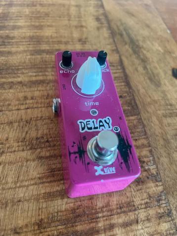 Xvive Delay pedaal - Compact en krachtig! beschikbaar voor biedingen
