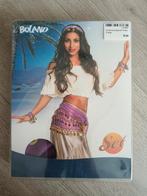 NIEUW: Buikdansset zigeunerin paars 4delig, Kleding | Dames, Carnaval, Boland, Nieuw, Ophalen of Verzenden