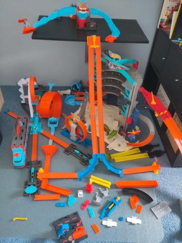 Hot Wheels Racebaan Onderdelen garage veel partij beschikbaar voor biedingen