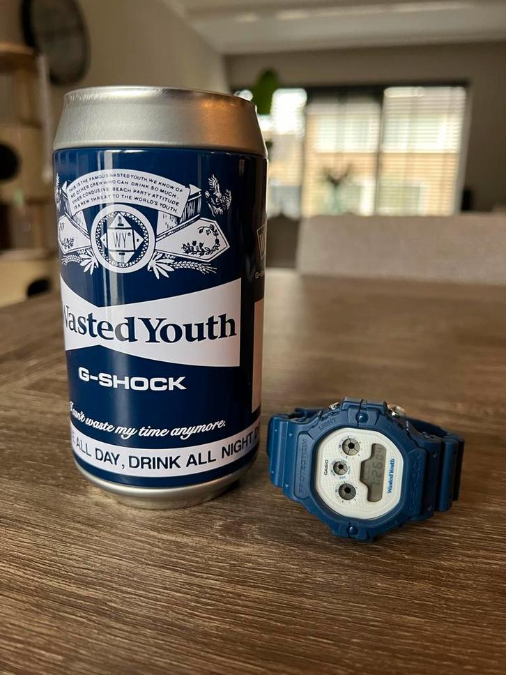 G-Shock x Wasted Youth Limited Edition, Sieraden, Tassen en Uiterlijk, Horloges | Heren, Zo goed als nieuw, Polshorloge, Casio