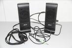 Logitech S-100 speakerset (Acer), Ophalen of Verzenden, Zo goed als nieuw, Logitech