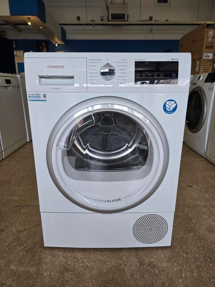 Siemens IQ 300 warmtepompdroger | 8 kilo | A+++ | Garantie ✅, Witgoed en Apparatuur, Wasdrogers, Zo goed als nieuw, Overige typen