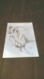 Postkaart André Juillard voor Galerie Champaka, Eén stripboek, Nieuw, Ophalen of Verzenden, André Juillard