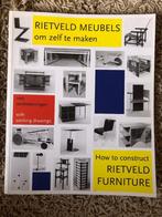 Rietveld meubels maken, boek, Boeken, Ophalen of Verzenden, Zo goed als nieuw, Peter Drijver en Johannes Niemeijer, Overige onderwerpen