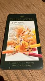 Faber castell polychromos 12 st, Ophalen, Zo goed als nieuw, Potlood of Stift