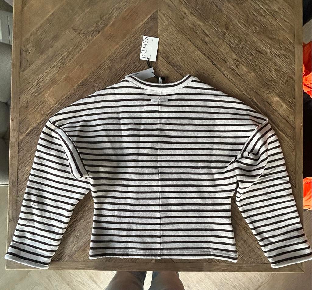 10Days Trui Crème/Wine-red - Maat S - Nieuw!, Kleding | Dames, Ophalen of Verzenden, Nieuw, Maat 36 (S), Beige