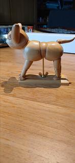 Vintage Hond mannequin  hout model teken model dog mannequin, Ophalen, Zo goed als nieuw