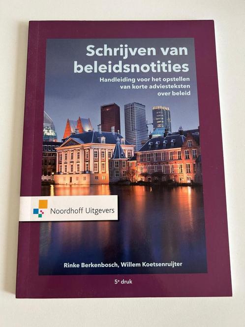 Willem Koetsenruijter - Schrijven van beleidsnotities, Boeken, Wetenschap, Zo goed als nieuw, Ophalen of Verzenden