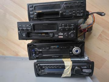 Partij Autoradio's - Vintage! beschikbaar voor biedingen
