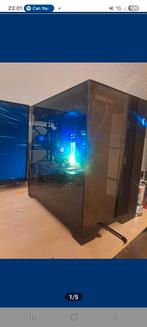 Gaming pcRTX5070+3schermen+toetsenbord +microfoon, Ophalen, 32 GB, Zelf gebouwde pc, Virtual Reality