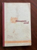 Marsepein-werk door J. Jongert en A. Scholten 1949, Gelezen, Ophalen of Verzenden, Nederland en België, Taart, Gebak en Desserts