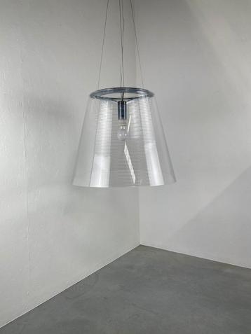 Grote plexiglas hanglamp Flos vintage lamp Ktribe S3 Italy beschikbaar voor biedingen