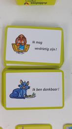 Eigenwijsjes kaartspel, positief denken. Compleet. 7C13, Tweedehands verkoop, Tweedehands verkoop, Gebruikt, Ophalen of Verzenden
