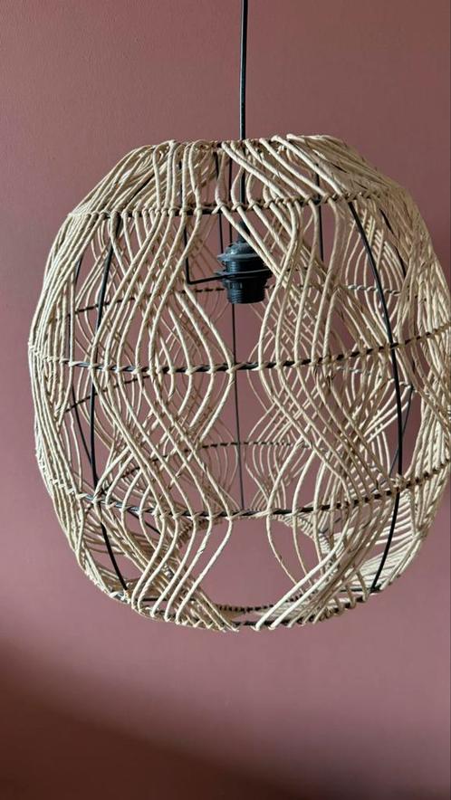Koopje: bohemian / scandinavische stijl hanglamp Kwantum, Huis en Inrichting, Lampen | Hanglampen, Zo goed als nieuw, Minder dan 50 cm