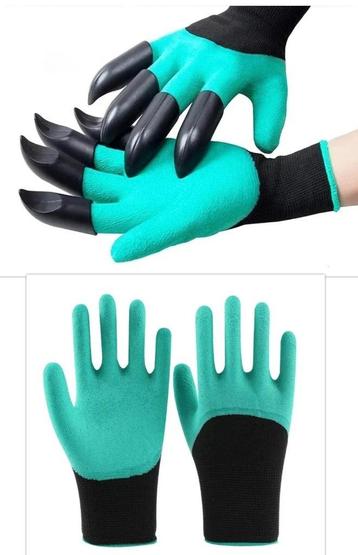 Tuinhandschoenen 16 paar met en zonder klauwen. beschikbaar voor biedingen