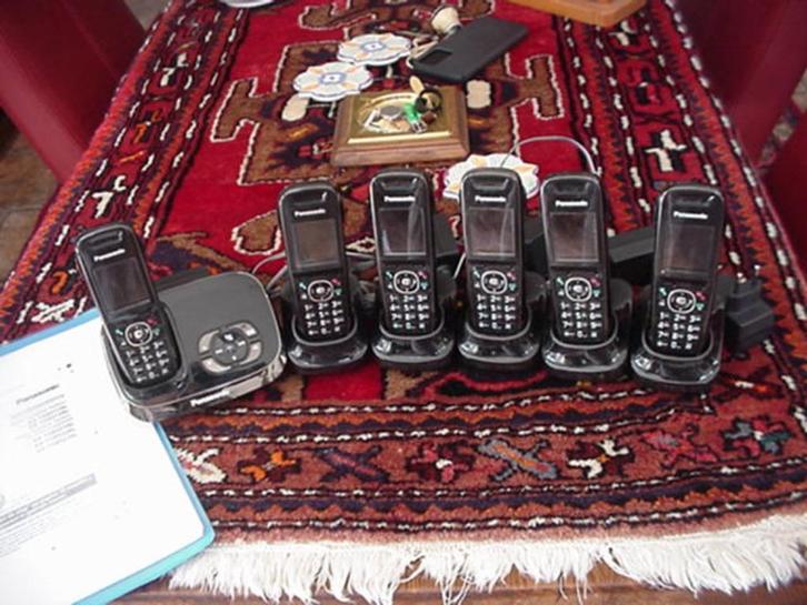 Panasonic Digitale draadloze telefoonset met antwoordapparaa, Telecommunicatie, Vaste telefoons | Handsets en Draadloos, Zo goed als nieuw