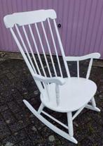 Witte schommelstoel, Modern, Gebruikt, Wit, Eén