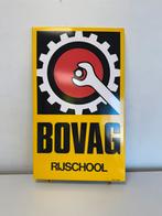 BOVAG Auto Rijschool emaille bord, Antiek en Kunst, Antiek | Emaille, Ophalen of Verzenden