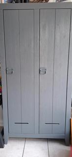 Woood Kluiskast - Grijze Houten Kast, Ophalen, Met deur(en), 50 tot 100 cm, Zo goed als nieuw