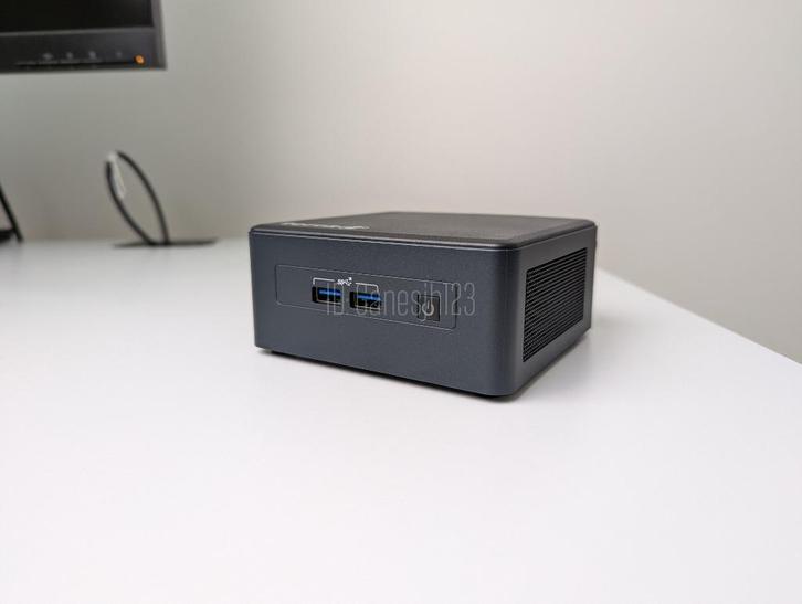 Intel NUC 11 Pro Kit NUC11TNHi3 (i3-1115G4, 16GB en 250GB), Computers en Software, Desktop Pc's, Refurbished, 3 tot 4 Ghz, SSD