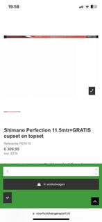 Shimano perfection 11,5 meter pack, Ophalen of Verzenden