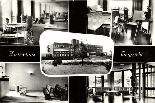 Ziekenhuis Bergzicht - Goes - 5 afb - ongelopen, Verzamelen, Ansichtkaarten | Nederland, Ongelopen, Zeeland, 1920 tot 1940, Ophalen of Verzenden