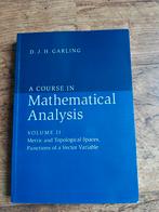 A Course in Mathematical Analysis Volume 2 - D.J.H. Garling, Ophalen of Verzenden, Gelezen, Natuurwetenschap