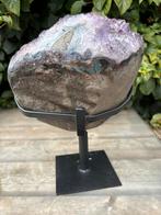 Prachtige Amethist cluster op Standaard 7 kg, Ophalen of Verzenden, Mineraal