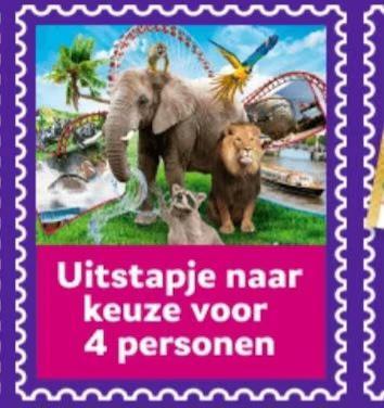 Uitstapje naar keuze (4 kaartjes), Tickets en Kaartjes, Recreatie | Dierentuinen, Drie personen of meer, Ticket of Toegangskaart