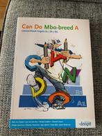 Engels schoolboek Can Do Mbo-breed A, Ophalen of Verzenden, Nieuw, Overige niveaus, Engels