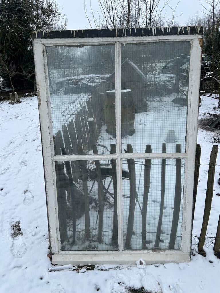 Te koop oude ramen., Ophalen of Verzenden, Gebruikt