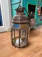 Oosterse lantaarn hanglamp, Huis en Inrichting, Lampen | Hanglampen, Minder dan 50 cm, Marrakech / Oosters, Ophalen of Verzenden