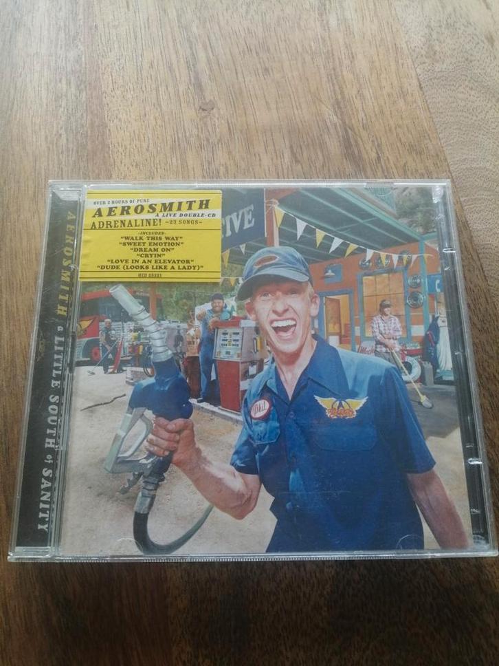 Aerosmith - A Little South of Sanity (Live Double CD), Cd's en Dvd's, Cd's | Pop, Gebruikt, 1980 tot 2000, Ophalen of Verzenden