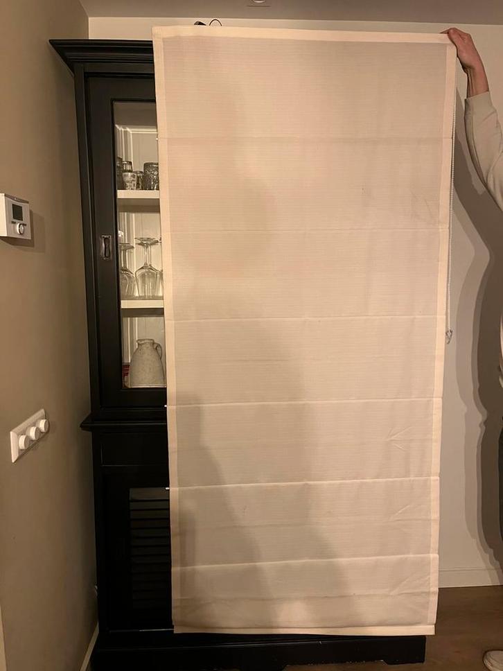 3 x vouwgordijn, Huis en Inrichting, Stoffering | Gordijnen en Lamellen, Zo goed als nieuw, Minder dan 100 cm, Ophalen of Verzenden