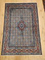 Vintage handgeknoopt perzisch tapijt moud 146x97, Info@SlatsAntiek.nl, 50 tot 100 cm, 100 tot 150 cm, Perzisch